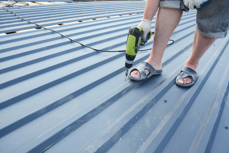 Can you walk on a standing seam metal roof