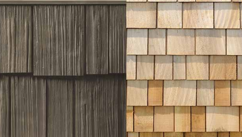 wood shingles vs wood shakes