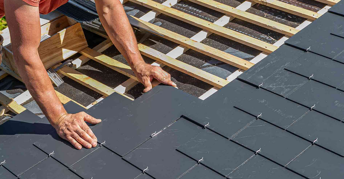 slate tile roof